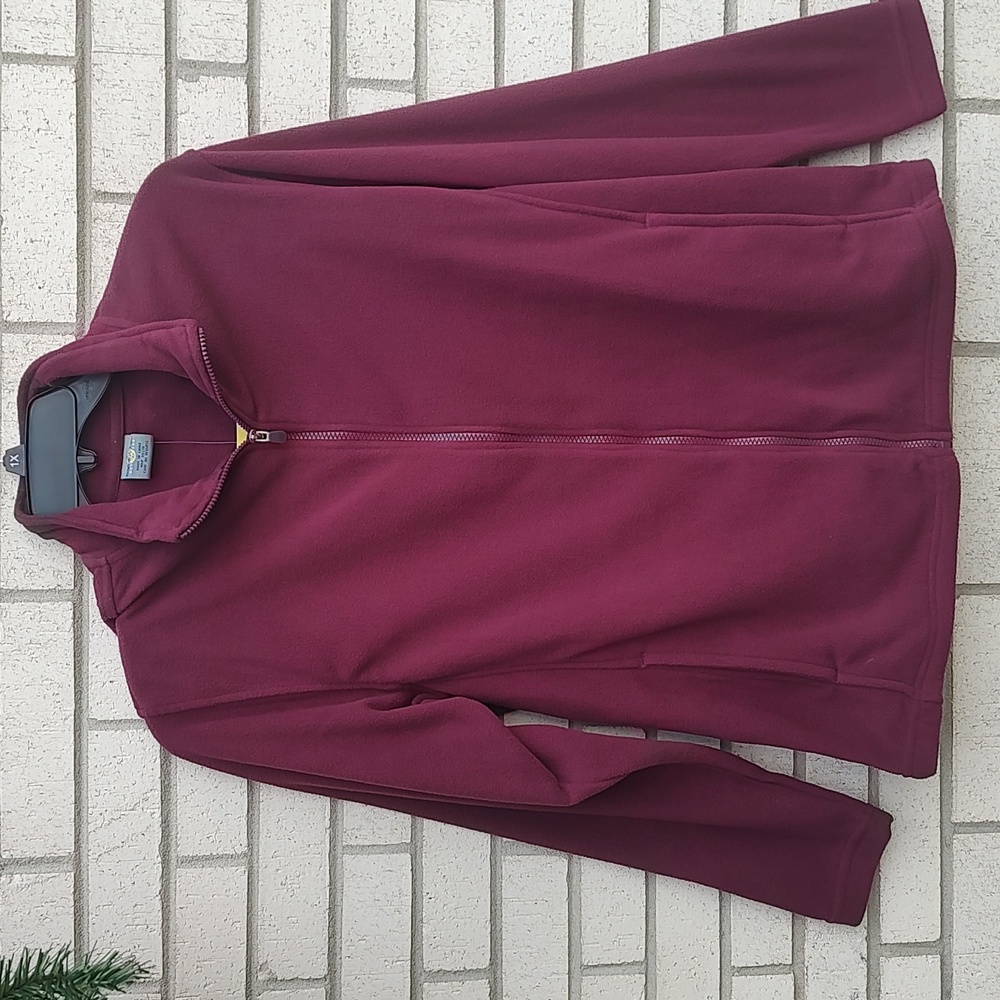 Burgundy jacket